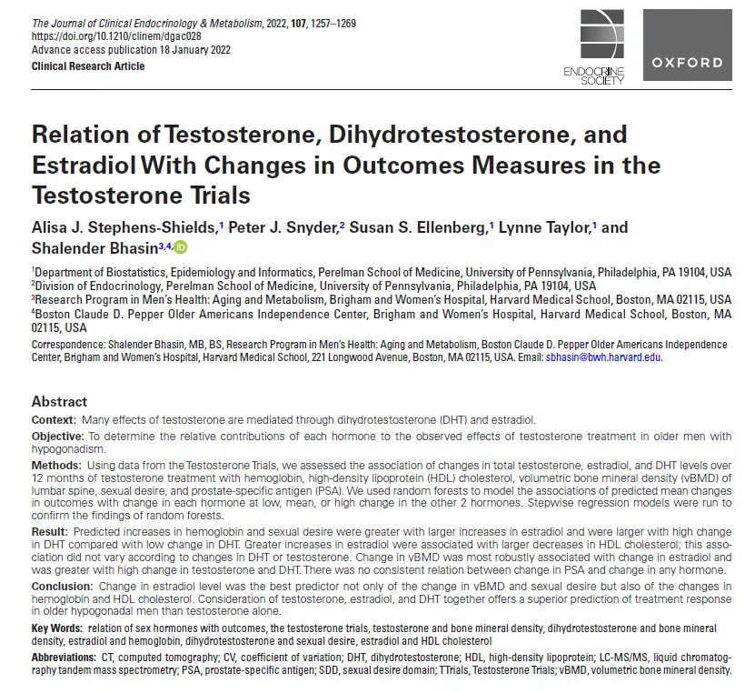 Relation of Testosterone, Dihydrotestosterone, and Estradiol on Libido Men.webp